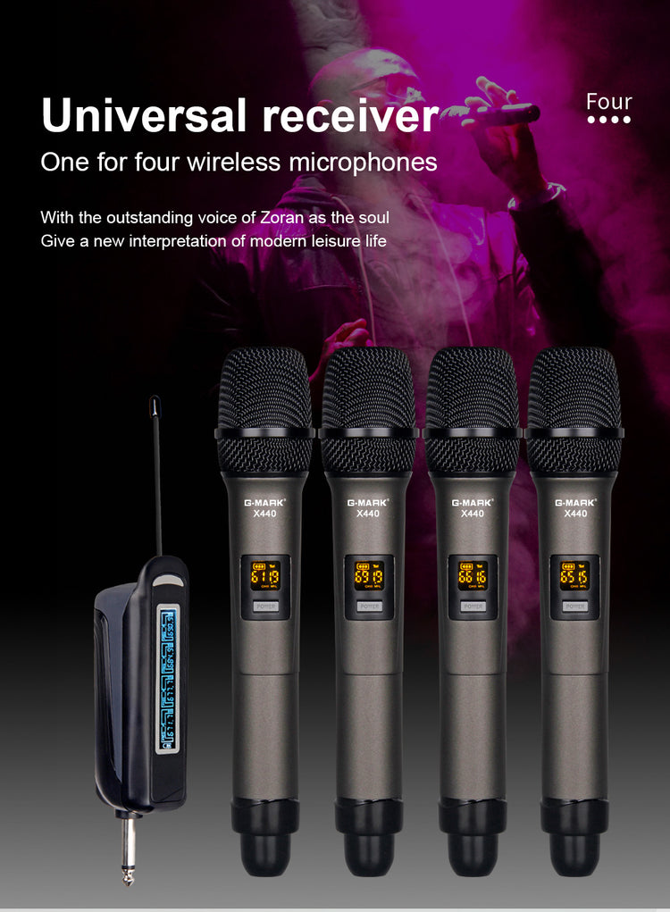 G-MARK X440 Wireless Microphones