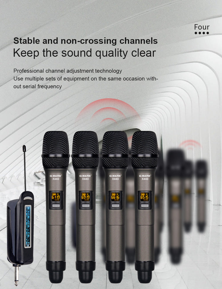 G-MARK X440 Wireless Microphones