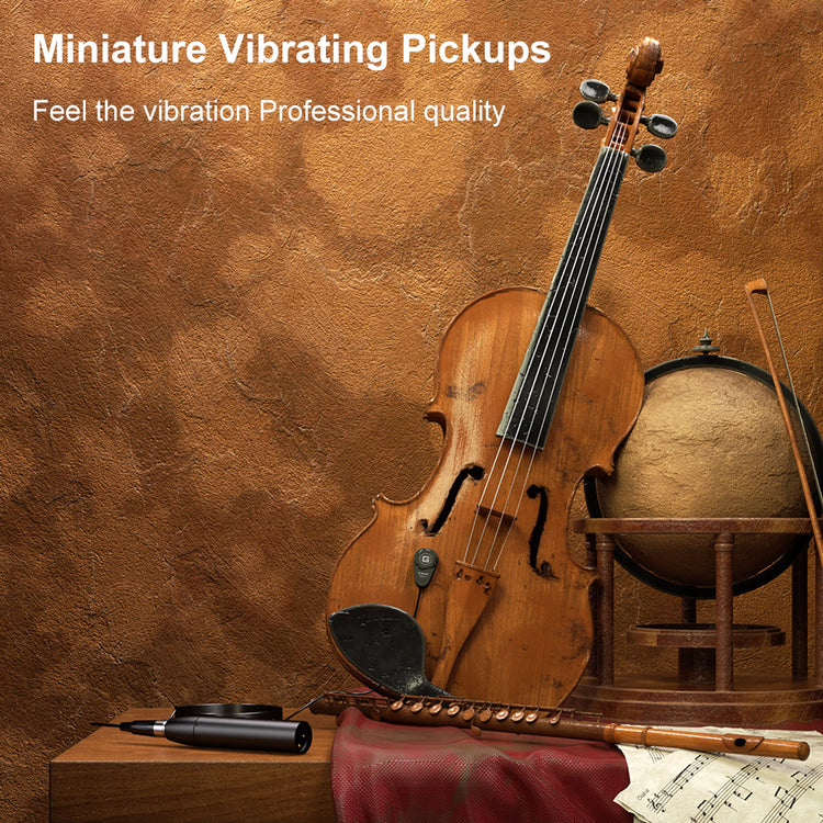 G-MARK Pro Audio GC411 High-Performance Miniature Condenser Vibration Pickup for String Instruments with MPAVL Standard XLR Connector