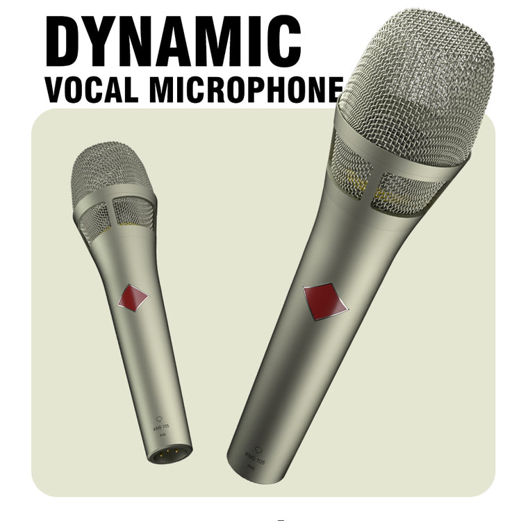 KSM105 Wired Microphone Dynamic Mic Professional Quality Versatility For Karaoke Live Performances And Recording