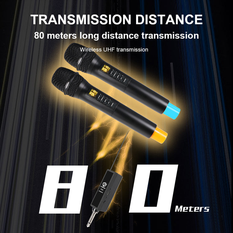 Microphone Wireless G-MARK X333 Professional UHF Dynamic Mic Reverb Effect For Speaker Party KTV Wedding