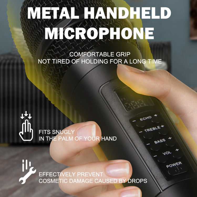 Karaoke Microphone Wireless G-MARK Karaoke 4 Professional UHF Dynamic Mic For Speakers Live Show Church Outdoor