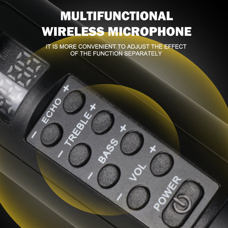 Karaoke Microphone Wireless G-MARK Karaoke 4 Professional UHF Dynamic Mic For Speakers Live Show Church Outdoor
