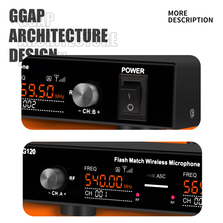 G-MARK G120NEW UHF Wireless Microphone