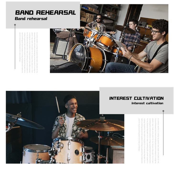 Drum Microphone Kit G-MARK G7 Musical Instruments Mic For Band DJ Stage Instrumental Performance Recording Live With Case