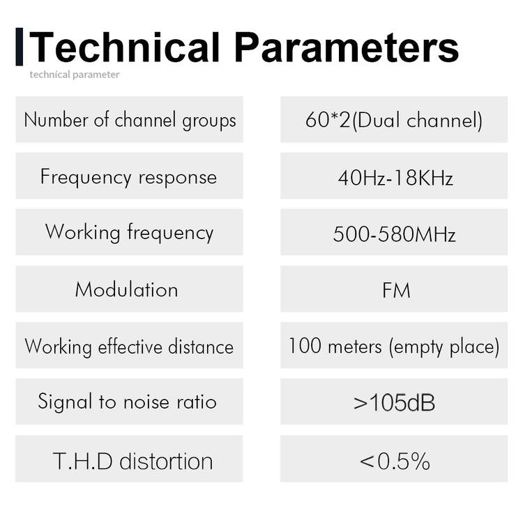 Wireless Microphone G-MARK G320AM Professional UHF 2 Channels Karaoke Mic Handheld Automatic Frequency Adjustable