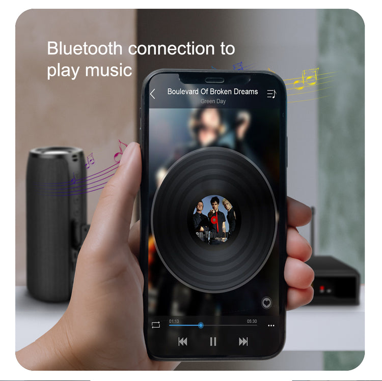 Bluetooth Microphone Wireless G-MARK Karaoke Base 3 Professional UHF Dynamic Mic Reverb Effect For Soundbar Party KTV Wedding