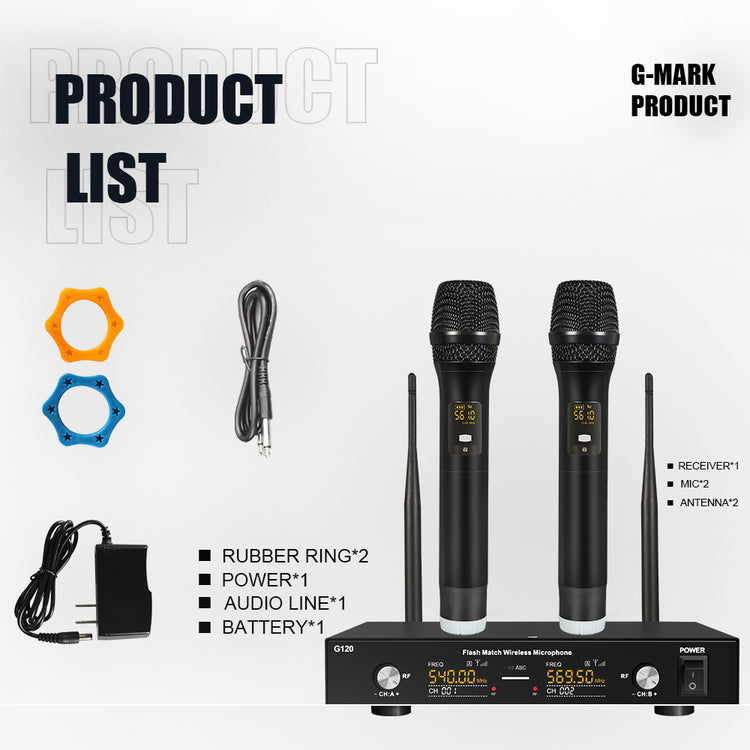 G-MARK G120NEW UHF Wireless Microphone