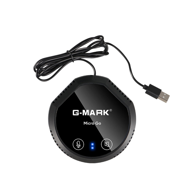 USB Speakers G-MARK Micro Go Bluetooth Conference Speakerphone with Microphone Compatible with Leading Platforms, Home Office for Computer Plug and Plays