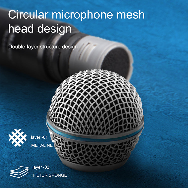 Wireless Microphone G-MARK GLC440 Professional 4 Channels Microphon Karaoke Mic For Home Party Speaker Church Stage Wedding