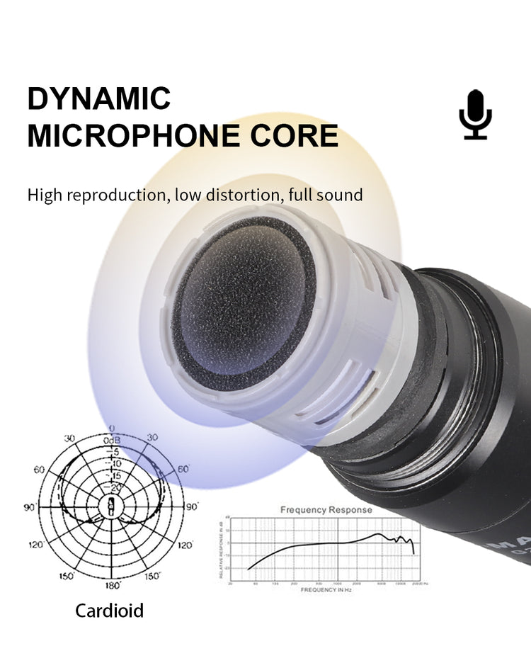 USB Microphone G-MARK G24USB Dynamic SM58 Handheld Mic Adjustable Frequency For KTV PC Windows Mac Computers