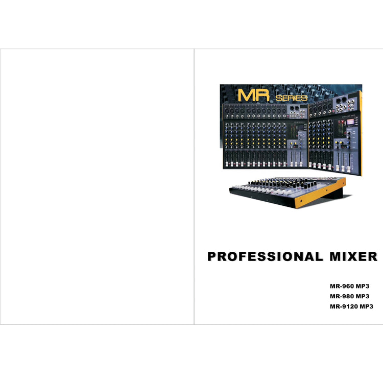 G-MARK MK800MP3 Professional Audio mixer G-MARK