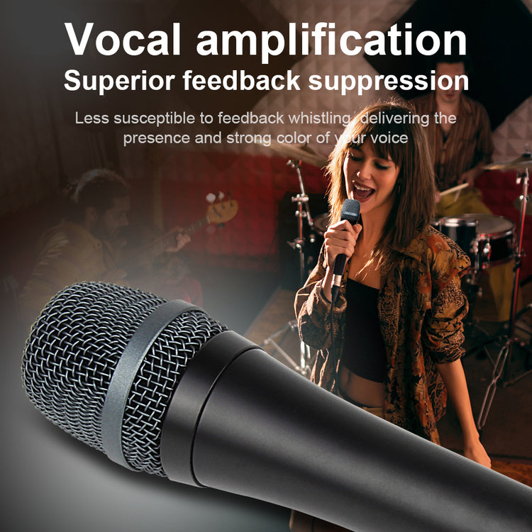 E945 Wired Microphone Dynamic Instrument Mic Professional Quality Versatility For Live Performances And Recording