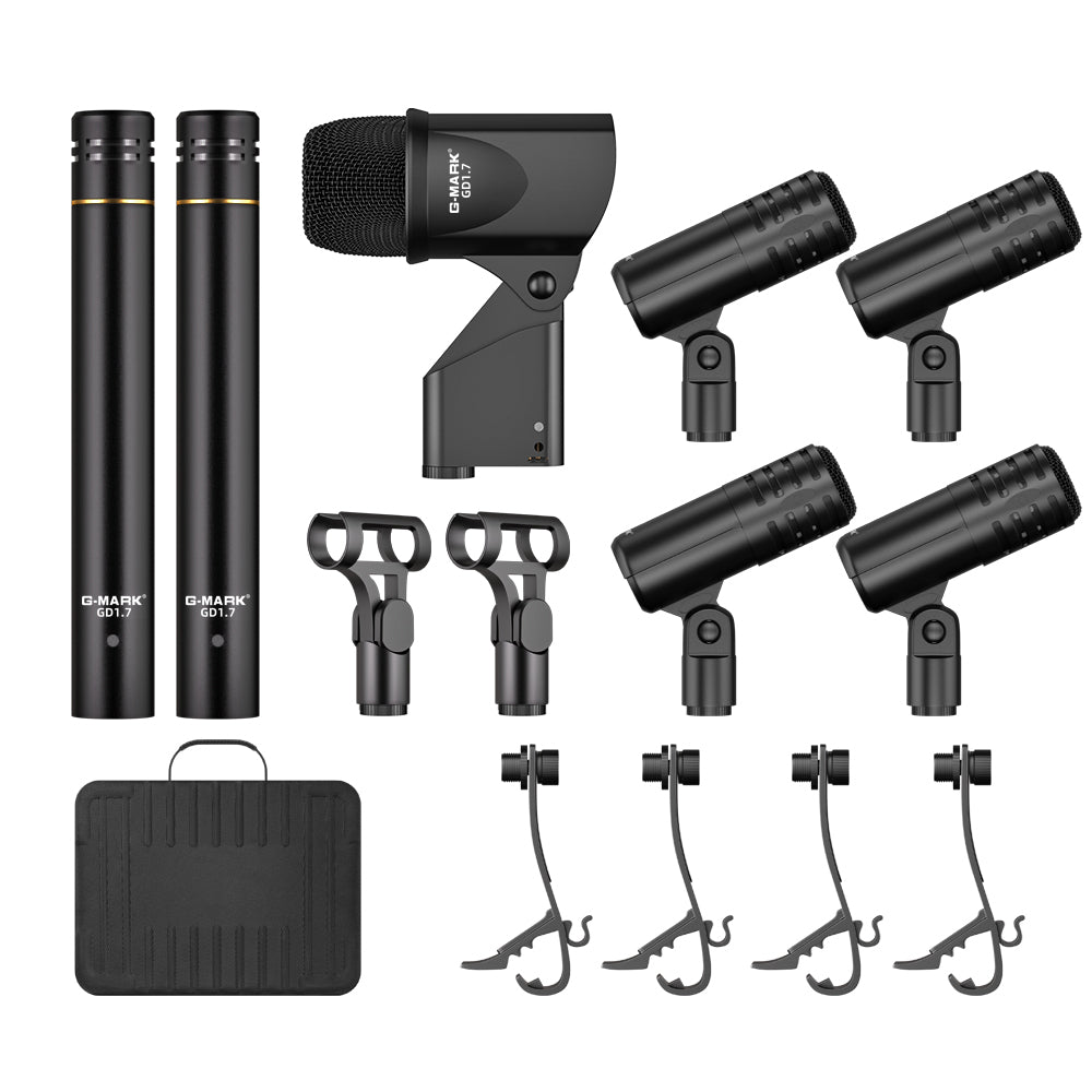 Band Instruments Microphone Drum Microphone Kit G-MARK GD1.7 Musical Instruments Mic For Band DJ S