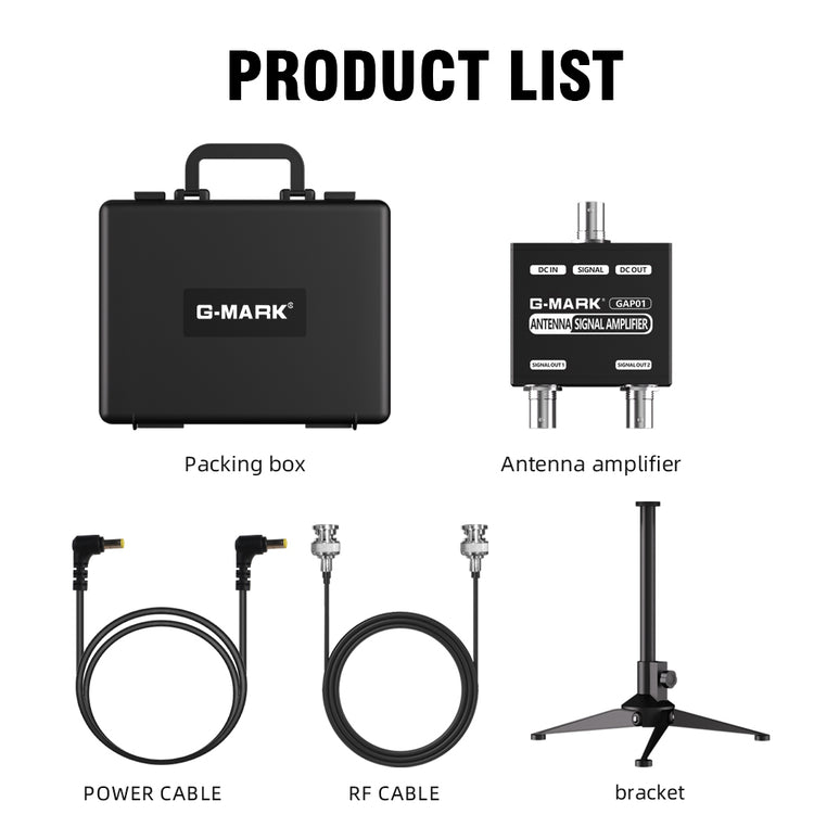 Antenna Amplifier Distributor System UHF 470-960MHz Frequency Antena Booster For Wireless Microphone