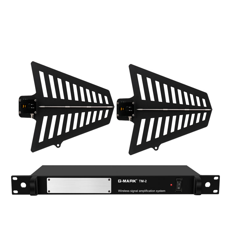 Microphone Antenna Booster G-MARK TM-2 8 Channels UHF 400-950MHz For Wireless Systems Stage Outdoor