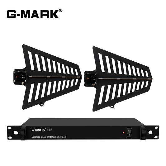 Microphone Antenna Booster G-MARK TM-1 8 Channels UHF 400-950MHz For Wireless Systems Stage Outdoor