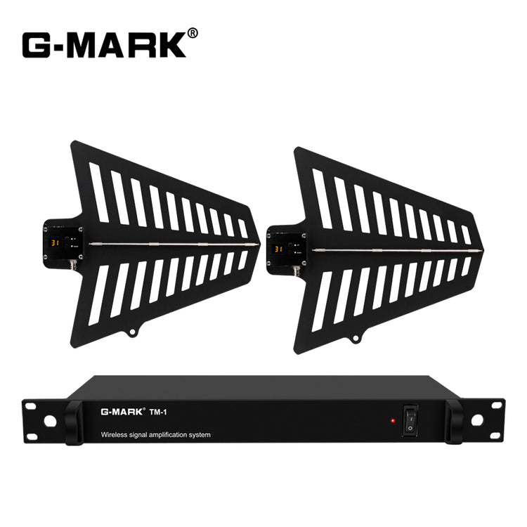 Microphone Antenna Booster G-MARK TM-1 8 Channels UHF 400-950MHz For Wireless Systems Stage Outdoor