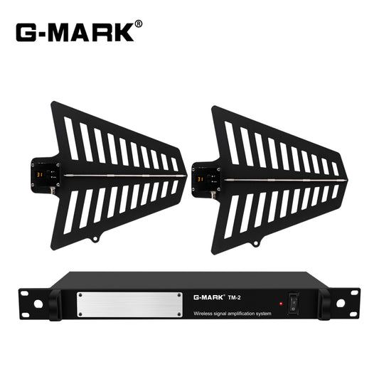 Microphone Antenna Booster G-MARK TM-2 8 Channels UHF 400-950MHz For Wireless Systems Stage Outdoor