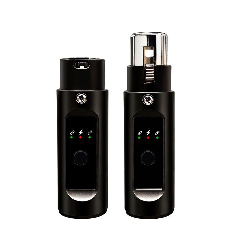 Wireless Microphone System G-MARK AQ1 XLR Adapter Audio Transmitter And Receiver For Audio Mixer PA Speaker