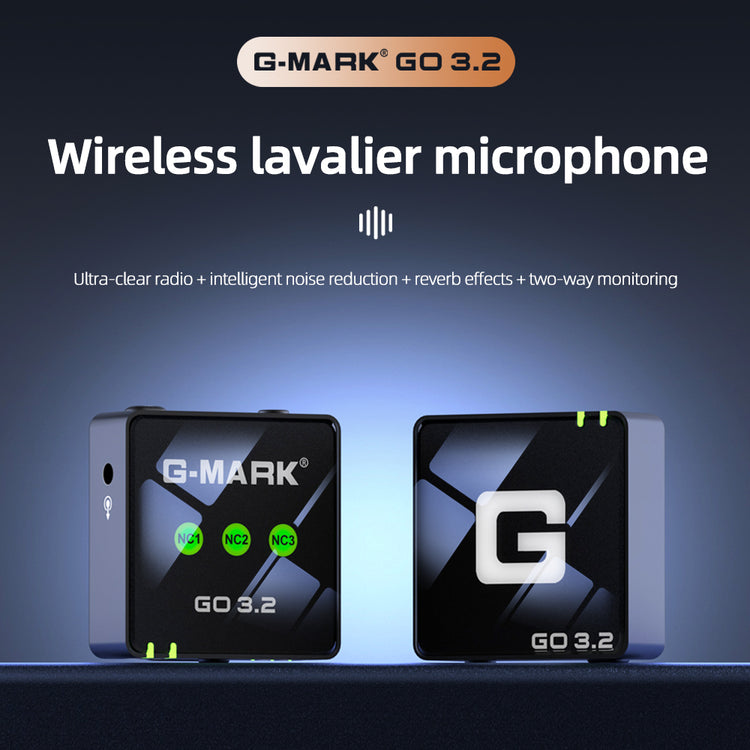 G-Mark Wireless Lavalier Microphone for PC+Cell Phone Lapel