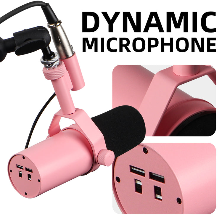 SM7B Professional Dynamic Cardioid Microphone Studio Selectable Frequency Response Mic For Live Vocals Recording Performance