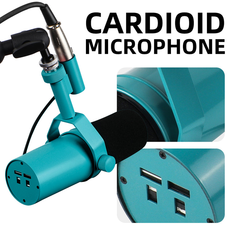 SM7B Professional Dynamic Cardioid Microphone Studio Selectable Frequency Response Mic For Live Vocals Recording Performance