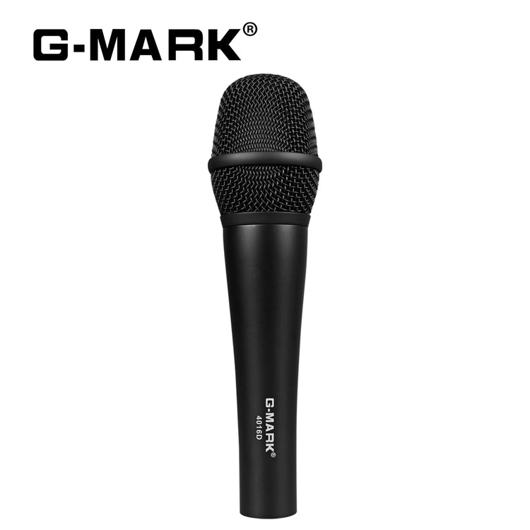 Wired Microphone G-MARK 4016D Karaoke Handheld Professional Performance Dynamic Mic For KTV Stage Computer Phone Speaker DVD