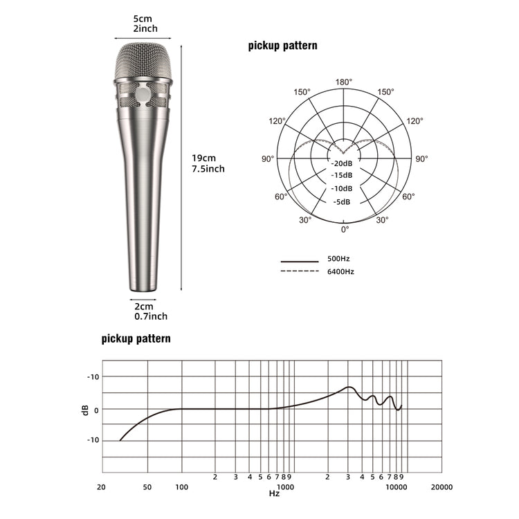 KMS8 Wired Microphone Dynamic Mic Professional Quality Versatility For Karaoke Live Performances And Recording