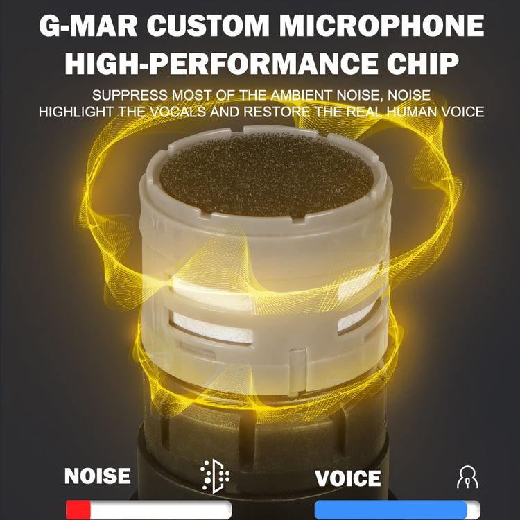 Karaoke Microphone Wireless G-MARK Karaoke 4 Professional UHF Dynamic Mic For Speakers Live Show Church Outdoor