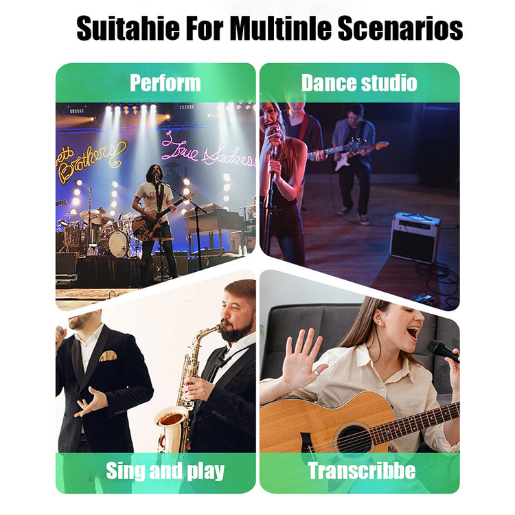Wireless Microphone System G-MARK WX70 XLR Adapter Audio Transmitter And Receiver For Audio Mixer PA Speaker