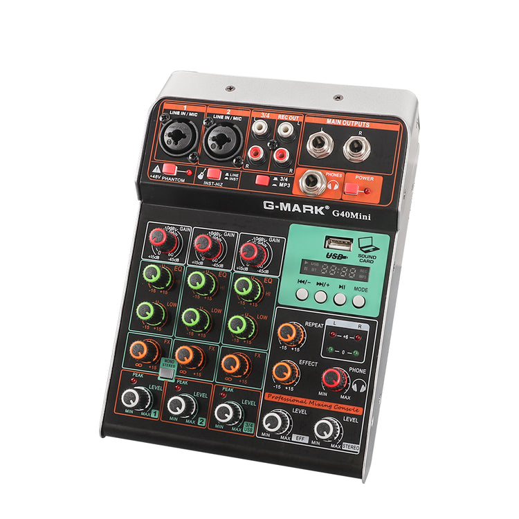 G-MARK G40MINI Professional Mixer  专业混音器