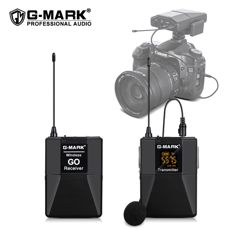 G-MARK  Wireless Go 1 Go 2  Interview Microphone  采访麦克风