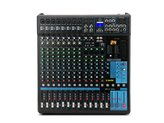 G-MARK MG16MP3 Professional Audio mixer G-MARK16路专业混音器