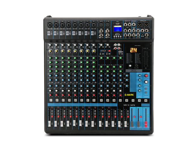 G-MARK MG16MP3 Professional Audio mixer G-MARK16路专业混音器