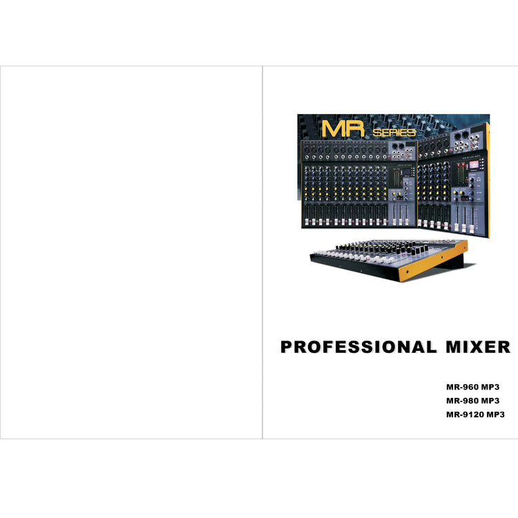 G-MARK MK800MP3 Professional Audio mixer G-MARK8路专业混音器
